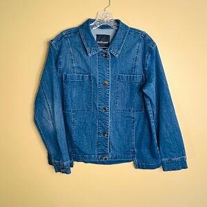 Studio Park x Amy Stran QVC Women's Jean Jacket  Size Small